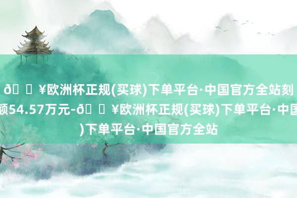 🔥欧洲杯正规(买球)下单平台·中国官方全站刻下融资余额54.57万元-🔥欧洲杯正规(买球)下单平台·中国官方全站