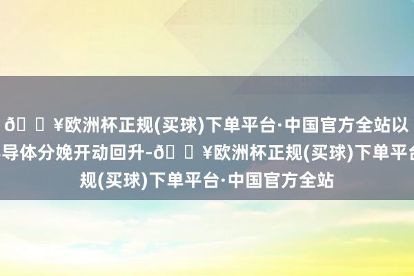 🔥欧洲杯正规(买球)下单平台·中国官方全站以AI用为中心、半导体分娩开动回升-🔥欧洲杯正规(买球)下单平台·中国官方全站