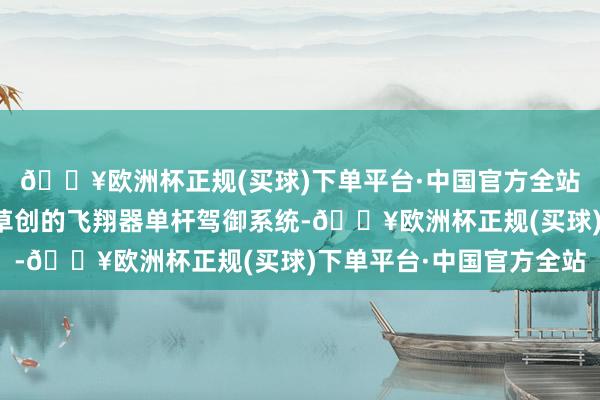 🔥欧洲杯正规(买球)下单平台·中国官方全站而是弃取了小鹏汇天草创的飞翔器单杆驾御系统-🔥欧洲杯正规(买球)下单平台·中国官方全站