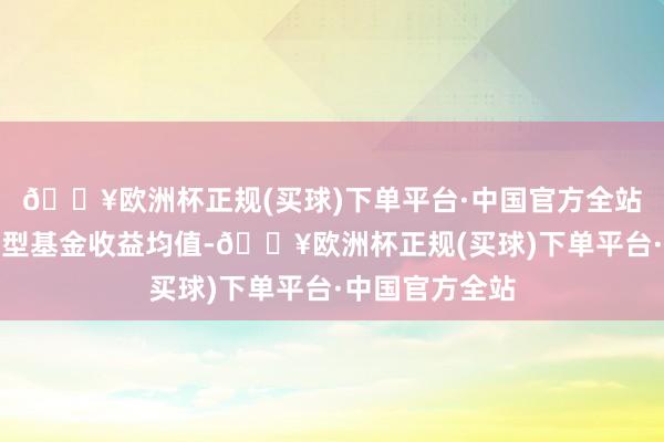 🔥欧洲杯正规(买球)下单平台·中国官方全站逾越同时羼杂型基金收益均值-🔥欧洲杯正规(买球)下单平台·