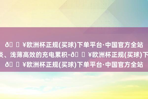 🔥欧洲杯正规(买球)下单平台·中国官方全站正迟缓构建起遮掩平淡、浅薄高效的充电累积-🔥欧洲杯正规(买